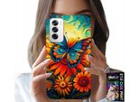 Custodia Per Oppo Reno12 Pro 5G - Custodia Farfalle Fiori Rose