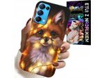 Custodia Per Oppo Find X3 Lite - Custodia Animali Foresta Volpe + Vetro