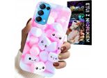 Custodia Per Oppo Reno5 4G 5G - Modello Marshmallow Dolce, Custodia, Zaino