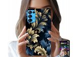 Custodia Per Oppo Reno5 4G 5G - Elegante Custodia Dorata Con Motivi Alla Moda