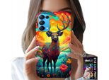 Custodia Per Oppo Reno5 4G 5G - Modelli Colorati Cervi Alci Animali Della Foresta
