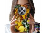 Custodia Per Oppo Reno12 F / 12Fs 5G - Custodia Ananas + Vetro