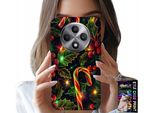 Custodia Per Oppo Reno12 F / 12Fs 5G - Bastoncino Di Zucchero, Vischio, Albero Di Natale + Vetro