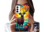 Custodia Per Oppo Reno12 5G - Motivi Colorati Cervi Alci Animali Della Foresta