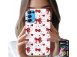 Custodia Per Oppo Reno5 4G 5G - Nastro Rosso Con Motivi Alla Moda
