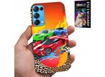 Custodia Per Oppo Reno5 4G 5G - Per Bambini, Auto Da Corsa + Vetro