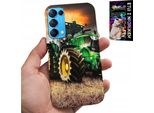 Custodia Per Oppo Reno5 4G 5G - Trattore Agricolo + Vetro