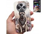 Custodia Per Oppo Reno12 F / 12Fs 5G - Coperchio Con Motivi Di Razze Canine + Foglio Di Alluminio