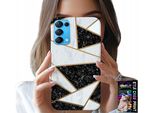 Custodia Per Oppo Reno5 4G 5G - Design Elegante E Alla Moda Custodia + Vetro