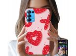 Custodia Per Oppo Find X3 Lite - Donna, Design Alla Moda Xoxo Heart + Vetro