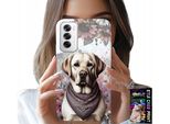 Custodia Per Oppo Reno12 5G - Cane Husky + Foil