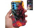 Custodia Per Oppo Reno5 4G 5G - Wolf Pack Super Patterns Case + Vetro