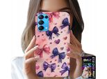 Custodia Per Oppo Reno5 4G 5G - Motivi A Nastro Colorati + Vetro