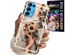 Custodia Per Oppo Find X3 Lite - Modello Floreale Girasoli