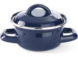 Hendi Suppen-/SaucentöPfchen - Mit Deckel, Blau, 0,5L, Blau, ⌀115X(H)95Mm