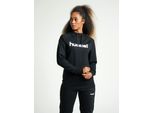 Hummel Hmlgo Cotone Logo Felpa Con Cappuccio Donna Nero Nero Xs