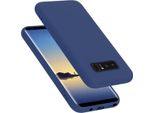 Cadorabo Custodia Protettiva Per Samsung Galaxy Note 8 Custodia In Blu Telefono Cellulare Custodia Cover Tpu Etui