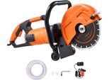 Sega Per Calcestruzzo 2000W - Tagliatore Per Pavimentazione E Calcestruzzo - Lama Diamantata Da 23 Cm - Potente Tagliatore Per Calcestruzzo
