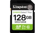 Kingston Technology 128GB Sdxc Canvas Select Plus Gen3 150Mb/S C10 UHS-I U1 V10