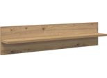 Vidaxl Mensole Da Parete 4 Pezzi Rovere Artigianale 80 X 11,5 X 18 Cm Materiale A Base Di Legno