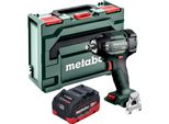 Avvitatore A Impatto A Batteria Metabo Ssw 18 Ltx 550 Bl 18 V 550 Nm Brushless + 1X Batteria Lihd 5,5 Ah + Metabox - Senza Caricabatteria