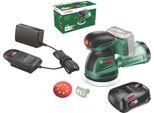Levigatrice Orbitale A Batteria Bosch Universalorbit 18V-20 18 V 125 Mm + 1X Batteria 2,5 Ah + Caricabatteria