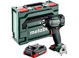 Avvitatore A Impatto A Batteria Metabo Ssw 18 Ltx 550 Bl 18 V 550 Nm Brushless + 1X Batteria Lihdx 4,0 Ah + Metabox - Senza Caricabatteria