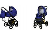 BabyLux® UZO | 2in1 Kinderwagen Set | Sailor Blue | Kombikinderwagen | Kinderwagenset | Buggy +