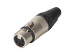 Neutrik - Connettore Cavo Xlr, Femmina A 5 Pin, Placcato Argento, Nichel (=Nc5Fxx)