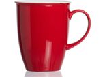 Ritzenhoff & Breker Doppio Kaffeebecher, Kaffee Becher, Tasse, Geschirr, Porzellan, Rot, 320 Ml, 515534