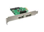 Inline® 76696B Scheda Di Interfaccia, 2+2 Volte Sata 6Gb/S, Pcie, Senza Raid