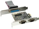 Inline® 76622C Scheda Di Interfaccia, 2X 9Pin Seriale + 1X 25Pin Parallela, Pcie (Pci-Express)