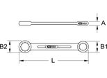 Ks Tools Ultimateplus Chiave A Doppio Anello 24X26 Mm - 920.0424