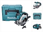 Sega Circolare Portatile A Batteria Makita Dss 610 Zj 18V 165 Mm + Set Makita Makpac Misura 3 + Inserto