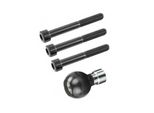 Ram Mounts Supporto Per Moto Con Bulloni M8 Per Manubrio, Con Perno Da 1", RAM-B-367U"