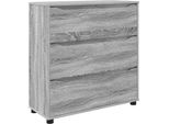 Vidaxl Armadio Grigio Sonoma 80 X 31 X 81 Cm