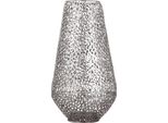 Casablanca Windlicht, "Purley"", Metall, Silberfarben, , H. 46 Cm, D. 25 Cm 54958"