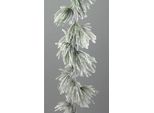 Ghirlanda Di Pini Artificiali Innevati 180 Cm - Decorazione Natalizia Realistica Verde