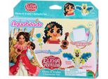 Aquabeads Elena Von Avalor Figurenset, Bastelset, Basteln, Glitzerperlen, Polygon Beads, Motiv Vorlage, Perlenset, 680 Perlen, 31318