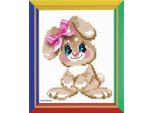 Set Ricamo A Punto Croce Riolis Happy Bee "Rabbit Baby"", Ricamo A Punto Croce ""Rabbit Baby"", Motivo Di Conteggio"