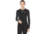 Odlo Suw Top Girocollo L/S Performa 60064 Nero - Odlo Concrete Gr Xl