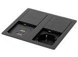 Presa Da Cucina Versahit, 2X Usb A, Presa Da Cucina Integrata IP54