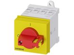 Siemens Sentron, Sezionatore 3LD, Interruttore Di Emergenza, Tripolare, Iu: 16 A 3LD20300TK13