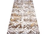 Tappeto Acrilico Dizayn 121 Beige / Giallo Beige 80X150 Cm