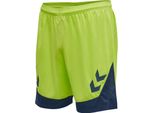 Hummel Lead Pantaloncini In Poliestere Lime Punch S