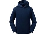Russell Bambini Authentic Felpa Con Cappuccio PC4023 (5-6 Anni (116)) (Blu Navy)
