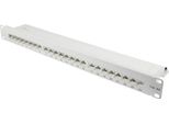 Patchpanel Di Buone Connessioni 19" Cat. 6A 24-P. 1HE Lichtgr."