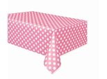 Tovaglia Per Feste A Pois - Rosa - 137 X 274 Cm