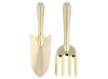 Esschert Design Set Di Attrezzi Da Giardino, Oro