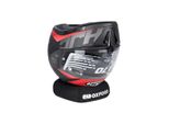 Oxford "Helmet Halo"" Cuscinetto Per Casco Soft Touch Nero"